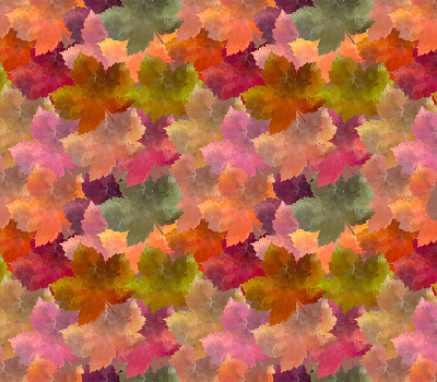 Scattered leaves art autumn background design digital digitalart drawing fall leaf leaves pattern seamless surface art wallpaper