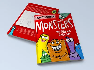 How to Draw Cute Monsters amazon book drawing howto illustration illustrator monster publication red typeset