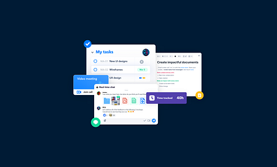SaaS Project Management- Heycollab calendar ui dashboard dashboard ui design messaging app project management app project managers project managment projects tasks teamwork ui vabotu website design