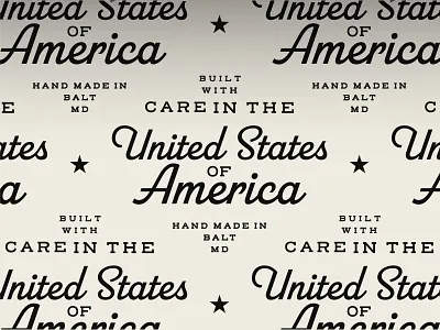 USA Repeat Print badge badge design badge logo branding hand lettering hand type handlettering handmade lettering logotype script script lettering type type design typeface typography usa vector vintage vintage badge