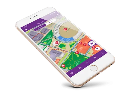 Sydney Royal EasterShow - Digital WayFinding custom map custom maps digital digital map digital wayfinding digitalart illustration mapping mobile app map mobileui mobileux navigation walking navigation wayfinding