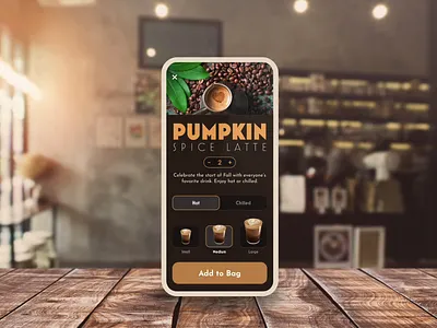 3D Transforms in Adobe XD 3d adobe xd auto animate coffee coffee app coffee shop perspective presentation