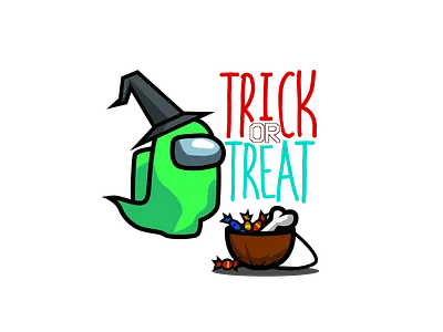 TRICK OR TREAT - Among Us among us crewmate emergency meeting impostor trickortreat