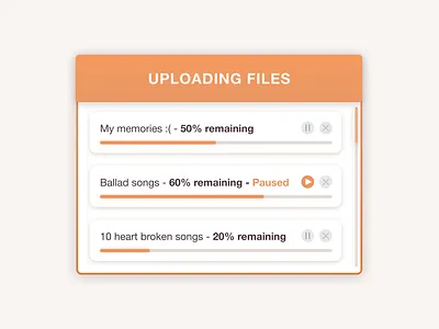 Daily UI day 31 app design flat ui