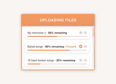 Daily UI day 31 app design flat ui