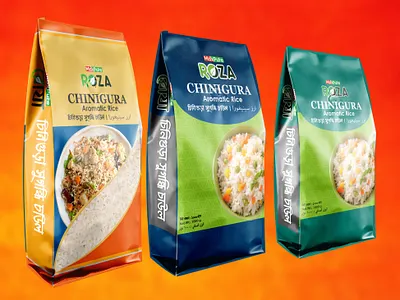 Arometic Rice food food packaging packagedesign packagingdesign pouch mockup ricepackaging
