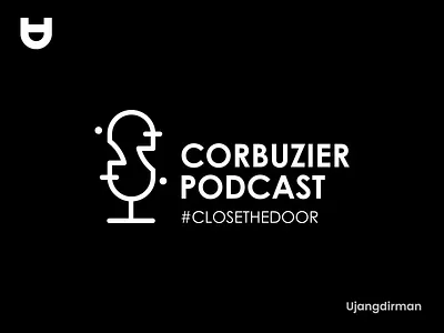 Podcast Logo brand branding business design flat logo logo design minimal modern podcast