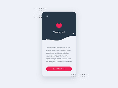 Thank You Design | Daily UI 077 adobe photoshop daily ui dailyui dailyuichallenge design minimalistic mobile modern thank you ui web design