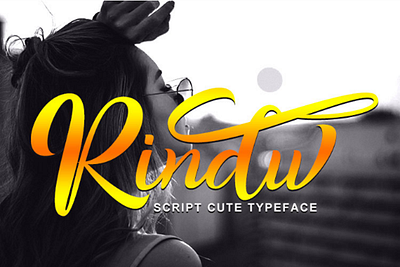 Rindu Bpld Font branding design branding font font awesome font design hand lettering handmade opentype type design typeface typography