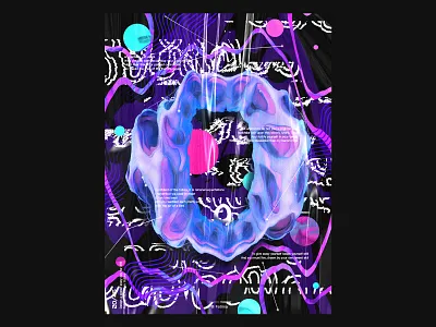 Letter O 3d art c4d c4dart cinema4d design graphicdesign octanerender poster poster design print