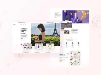 Siuroma | Branding and Website Design aromatherapy branding design essential oils floral illustration natural siuroma