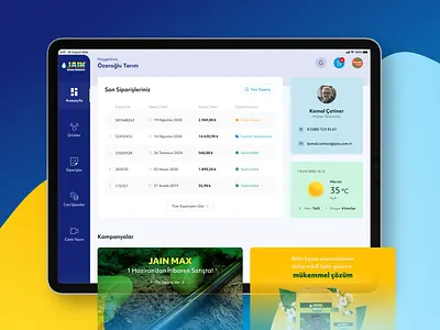 B2B iPad Dealer Application b2b blue business dealers dealers app design green ios ipad ipad app irrigation order systems ui ux