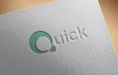 Logo Quick branding design logo