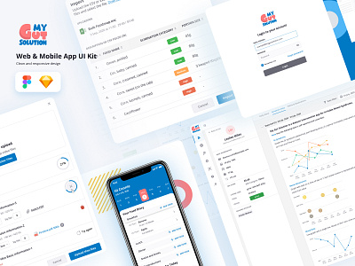 MSG Overview app design ui web