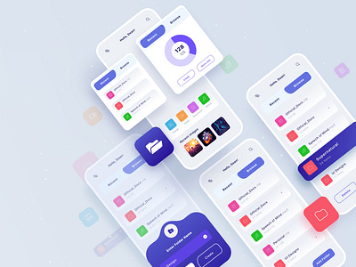 File Manager App app design application branding and identity creative design design art designer file file manager file sharing file upload graphicdesign logo ui ux vector