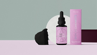 Skin Alchemist Cosmetic Packaging branding branding design branding designer graphic design identity logo logotype packaging visual design visual identity