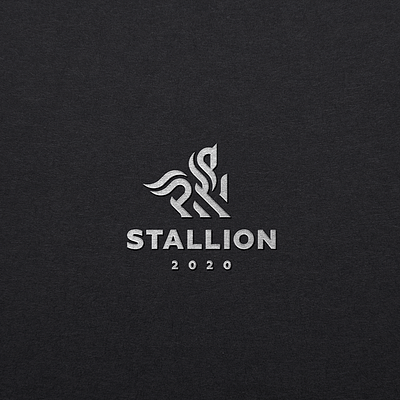 Stallion concept horse logo stallion