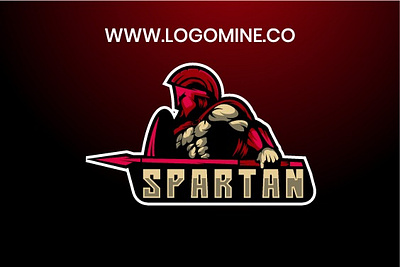 Spartan warrior logo branding design esports logo graphic design illustration illustration design illustrator logo logo design logomaker logomine mascot logo mascotlogo mockup spartan logo streamer logo template twitch logo ui warrior logo