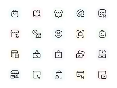 Myicons — Shopping, Ecommerce vector line icons pack essential icons flat icons icon design icon pack icons icons design icons pack interface icons line icons myicons ui ui design ui designer ui icons ui kit ui pack ui set web design web designer web ui
