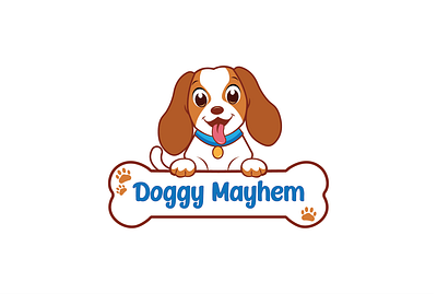 King Charles Cavalier Dog adorable animal logo cartoon logo cavalier cavalier dog dog logo doggy happy dog illustration king charles cavalier king charles dog logo design mascot logo pet logo pet shop logo pet store logo playful puppies puppy vector