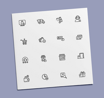 Shopping Icons buy ecommerce icon icon design icon set icons purchase shop shopping store