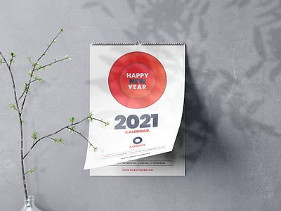 Wall Calendar 2021 branding calendar calendar 2021 corporate creative design graphic identity new year 2021 photoshop print wall wall calendar