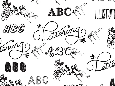 ABC's Illustration illustration illustration art illustrations illustrator lettering art typography