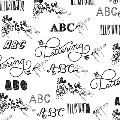 ABC's Illustration illustration illustration art illustrations illustrator lettering art typography