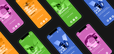 Sport / Change YouSelf app design design mobile sport ui ux