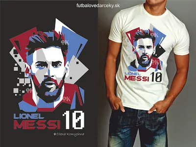 Messi Pop Art football football life football style illustration lionel messi messi olenakomyshna print sport sport design sports design