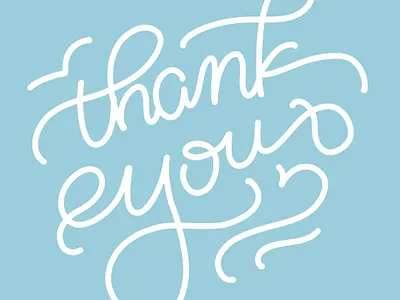 Thank You Type design lettering lettering art lettering artist typography
