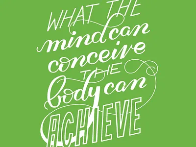 Lettered Quote home decor lettering lettering art typography