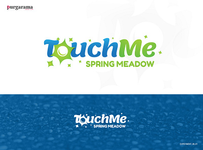 Touch me logo concept V1 branding cute graphic graphicdesign logo logo design logotype typography