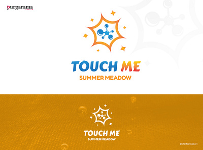 Touch me logo concept V2 branding cute design graphic design graphicdesign logo logodesign logotype typography vector