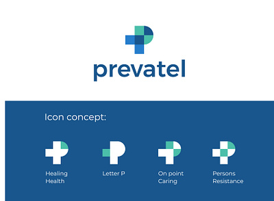 Prevatel, logo design brand brandidentity branding creative design graphicdesign hospital icon illustrator logo logodesign logodesigner logos minimal minimalist pharmacy vector