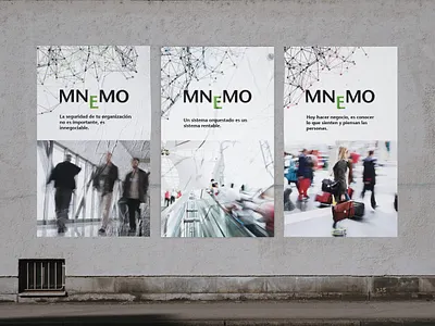 Series of posters branding corporate branding corporate identity design logo poster design visual identity