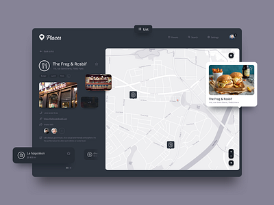 Places dashboad dashboard app dashboard design dashboard ui detail icon icons interface map maps product design saas ap saas app ui ui design uidesign user interface ux ux design web app