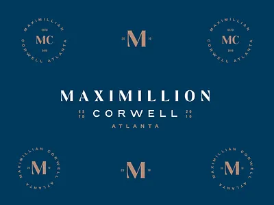 MC Alternate Logos atlanta brand brand identity branding design flat geometric graphic design icon identity logo logo design mark real estate seal set type typography logo