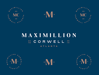 MC Alternate Logos atlanta brand brand identity branding design flat geometric graphic design icon identity logo logo design mark real estate seal set type typography logo