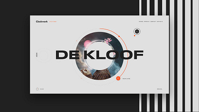 Clockwork Agency Rebranding animation digital logo motion rebranding redesign ui uiux