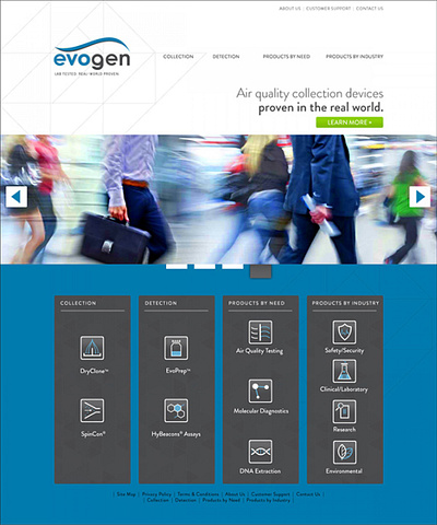 EvoGen design interaction design responsive rwd ui ux