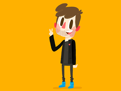 'sup! cartoon cartoon character cartoon illustration color comic cute design draw drawing illustration love sketch