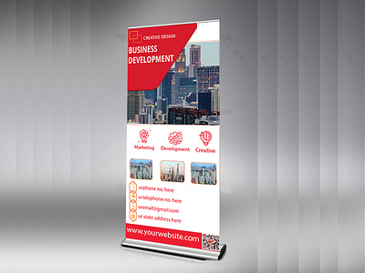 Roll Up Banner Design