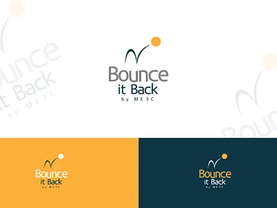 Bounce it Back branding design logo