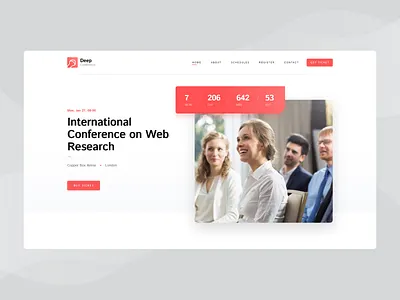 Conference Theme advise conference conference design design lecture red rezfelix sermon speech theme theme design theme for wordpress themeforest ui ux web web design webdesign website wordpress