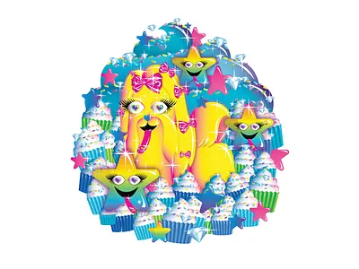 San Diego Addy Awards - Puppy dog illustration kawaii