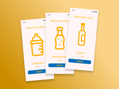 Daily UI challenge 064 adobe xd adobexd app daily ui dailyui design level mobile mobile app design select level select user type ui ui challenge user type userinterface ux ux design uxdesign uxui