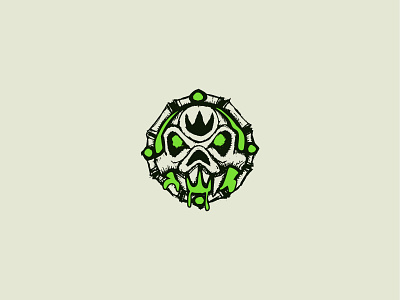 Defilers of Arathor - Logo Icon branding guild icon illustration logo logo design skull world of warcraft