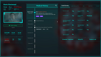 Adobe Medical UI medical xd