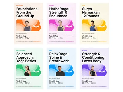 Breathe Happy – Printed Materials banner branding colorful community graphic happiness instructors online poster print smile stickers typogaphy vibrant yoga